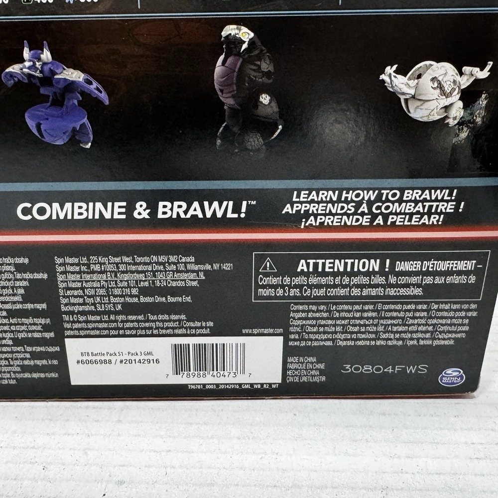 Bakugan Special Attack Ventri and Dragonoid Battle Pack Titanium Bruiser Trox - Picture 5 of 6